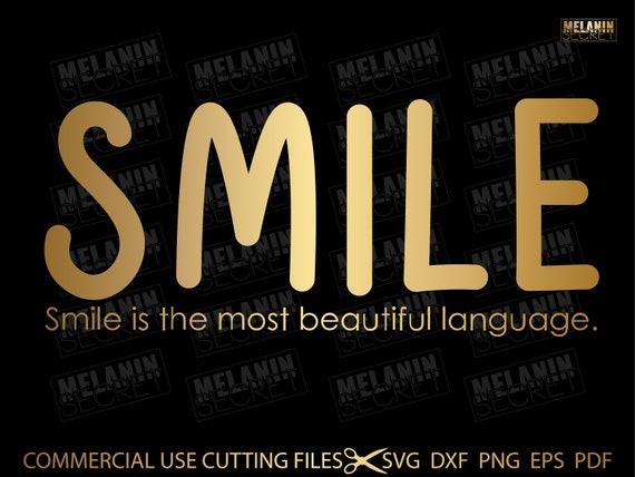 Smile Svg Sprüche Svg Inspirational Svg Motivation Sprüche Etsy.de
