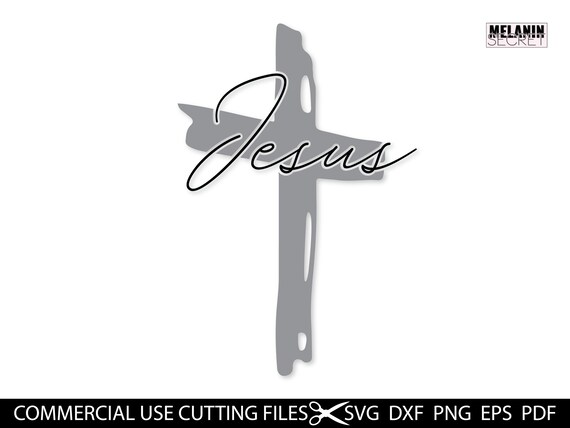 Jesus Cross SVG Jesus Svg Cross Svg Cut File Christian Svg | Etsy