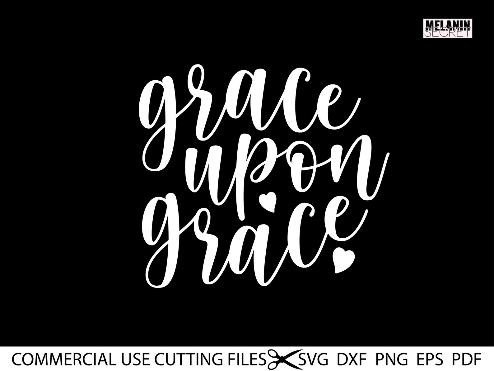 Grace Upon Grace Svg Grace Svg Jesus Svg Christian Svg Etsy