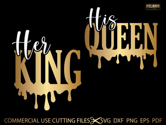 King Queen Digital Download | Card Suits | His Queen Her King Decal SVG  Files | Png files | Jpeg files | Dxf file |Digital Download 