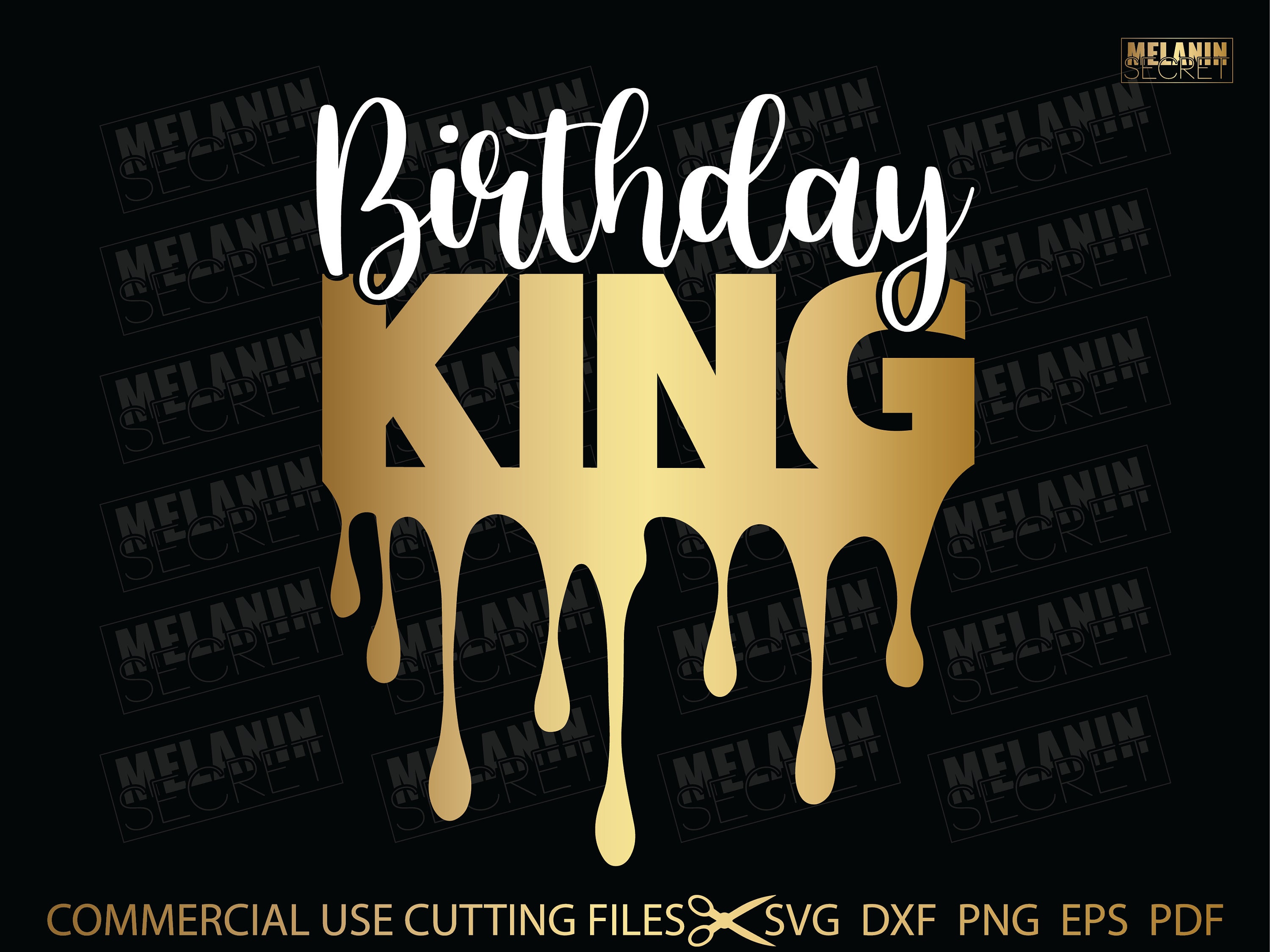 Birthday King SVG Birthday Svg Birthday King Svg Birthday Etsy UK