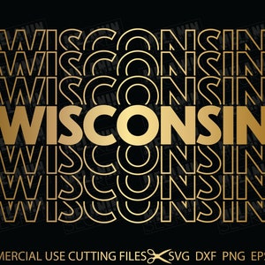 Wisconsin State SVG, Wisconsin Svg, State Svg, United States of America Cut File, Wisconsin Cut File Svg, Files for Cricut