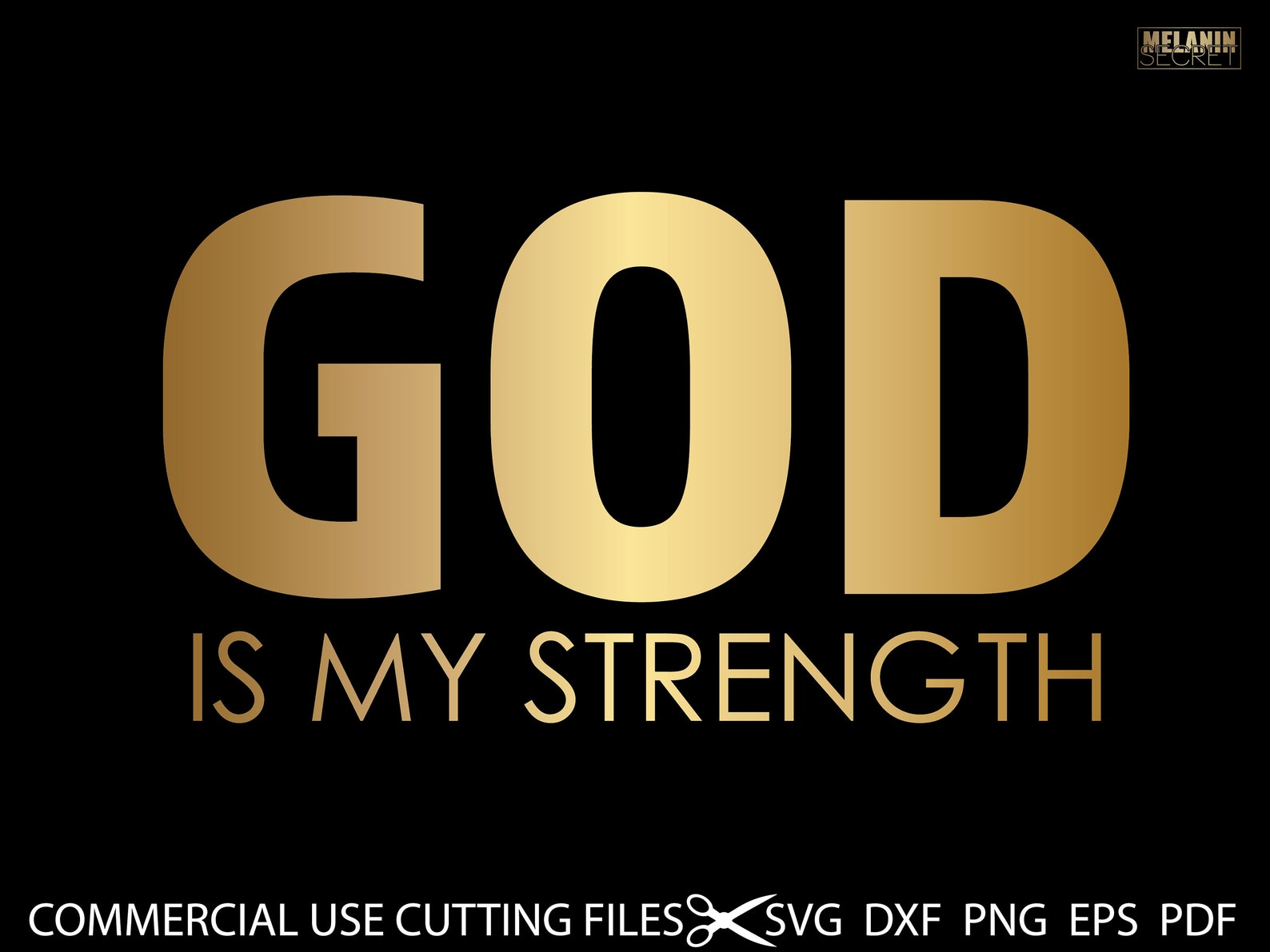 God Is My Strength SVG Jesus Svg The Lord Svg Christian Etsy