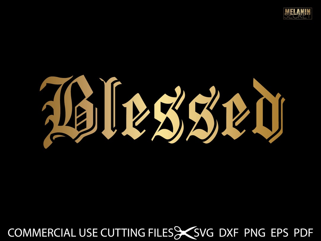 Blessed Svg, Black Woman Svg, Black History Svg, Svg, Afro Svg ...