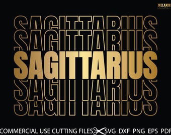 Sagittarius SVG, Sagittarius Png File, Afro Svg, Birthday Gift, November Svg, October Svg, Zodiac Shirt Svg Cut File Silhouette, Cricut