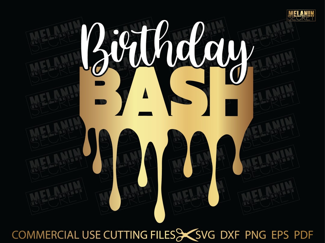 Birthday Bash SVG, Birthday Svg, Birthday Princess Svg, Birthday 