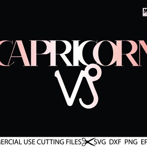 Steenbok SVG, Steenbok Png Bestand, Afro Svg, Verjaardagscadeau Svg, December Svg, Januari Svg, Dierenriem Shirt Svg Cut File Silhouet, Cricut