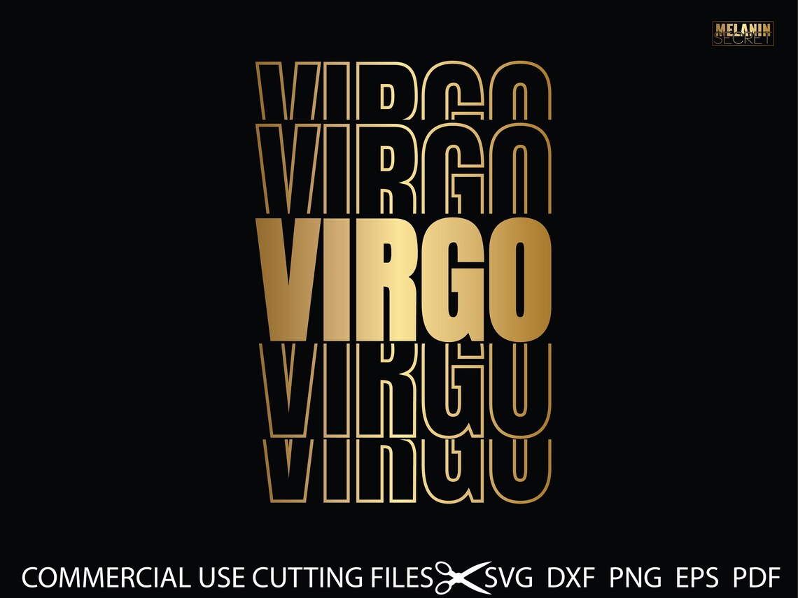 Download Virgo SVG Virgo Png File Afro Svg Birthday Gift Svg | Etsy