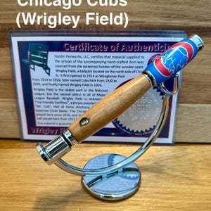 Sports Memorabilia Rollerball Pens | Unique Gift for Sports Fans Chicago Cubs