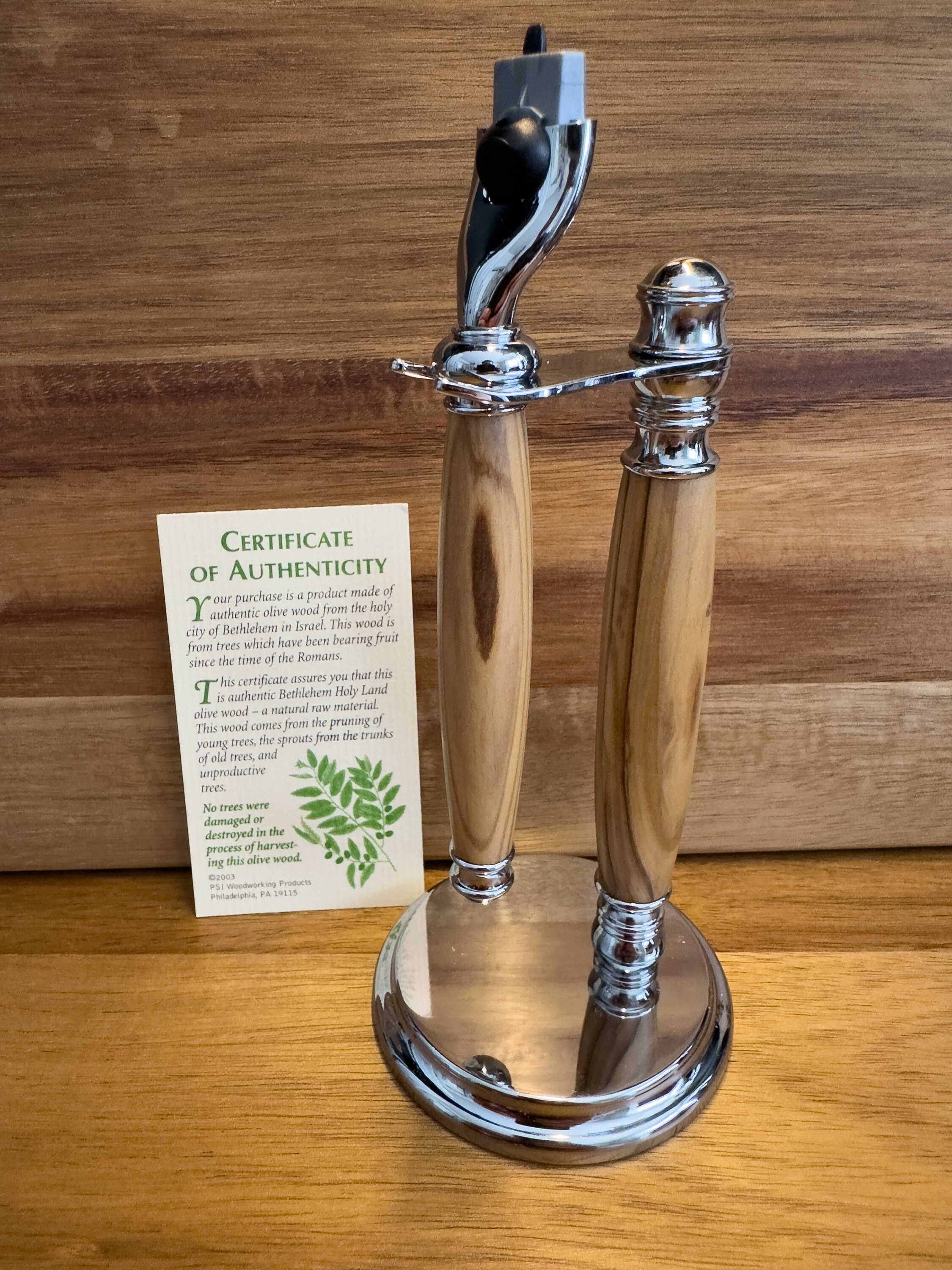Razor & Stand Set - Etsy