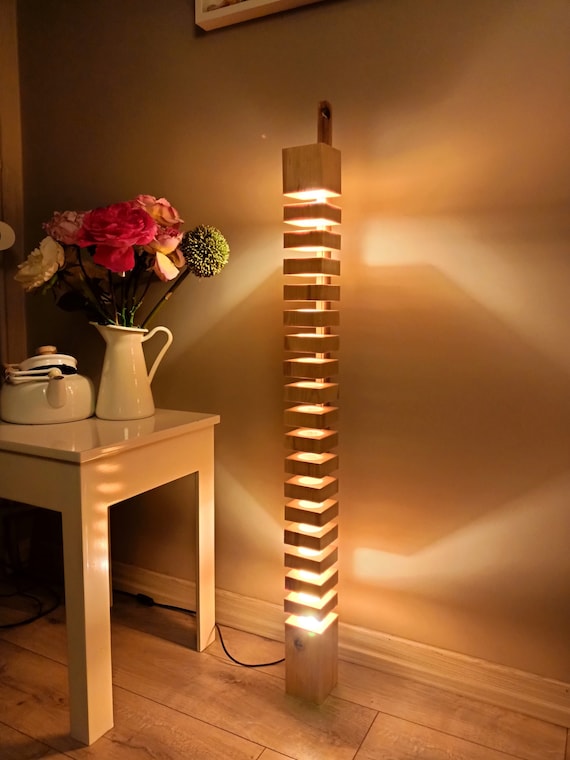 Rustic 2024 standing lamp
