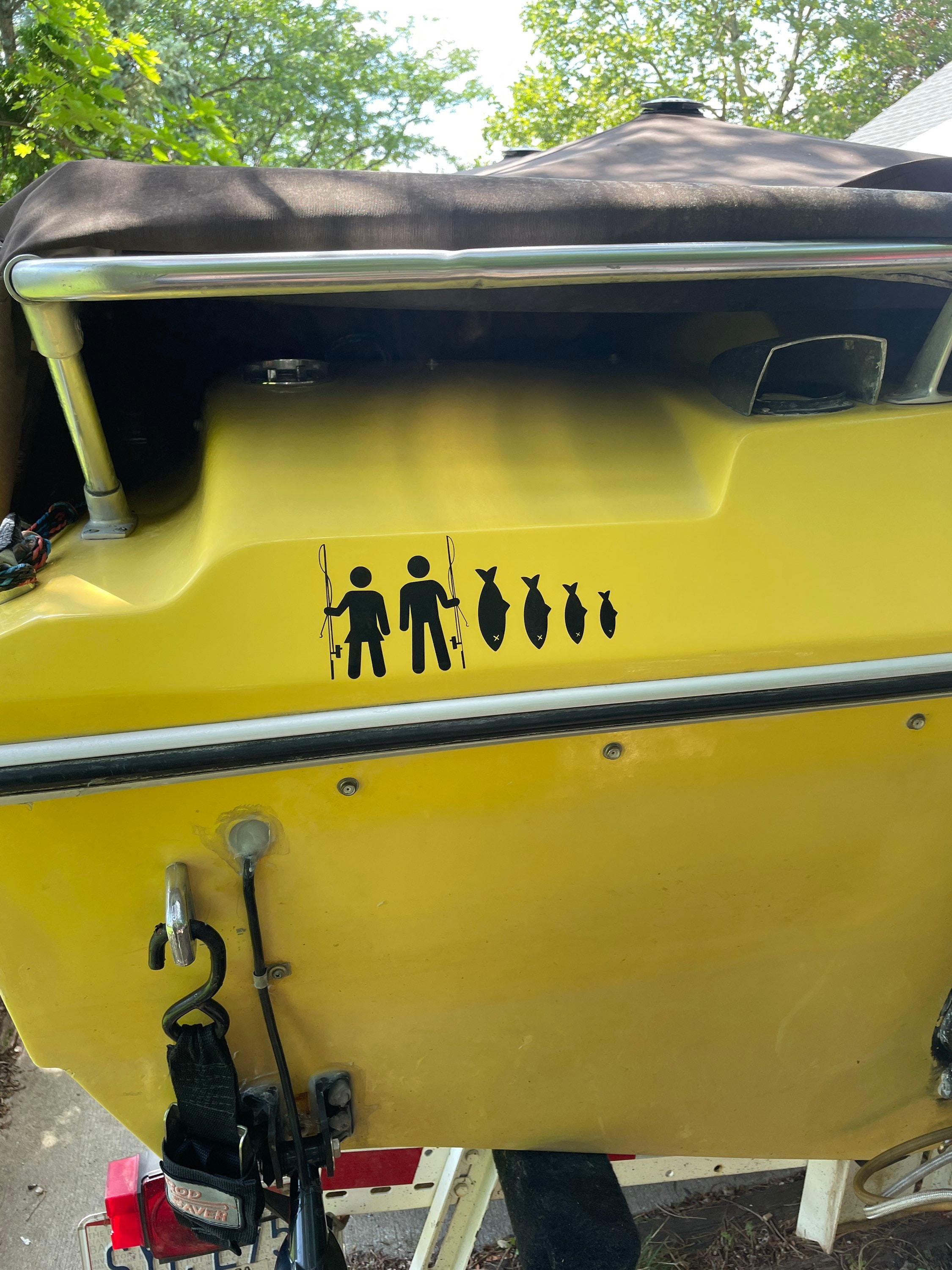 Fishing Family Boat Decal. Plus Free Shipping Etsy Australia