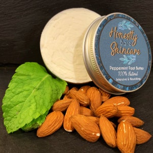 Vegan Foot Cream - 100% Natural Foot Cream for Dry Skin, Foot Cream, Feet Care, Foot Balm, Eco friendly gifts, Stocking Filler, Christmas