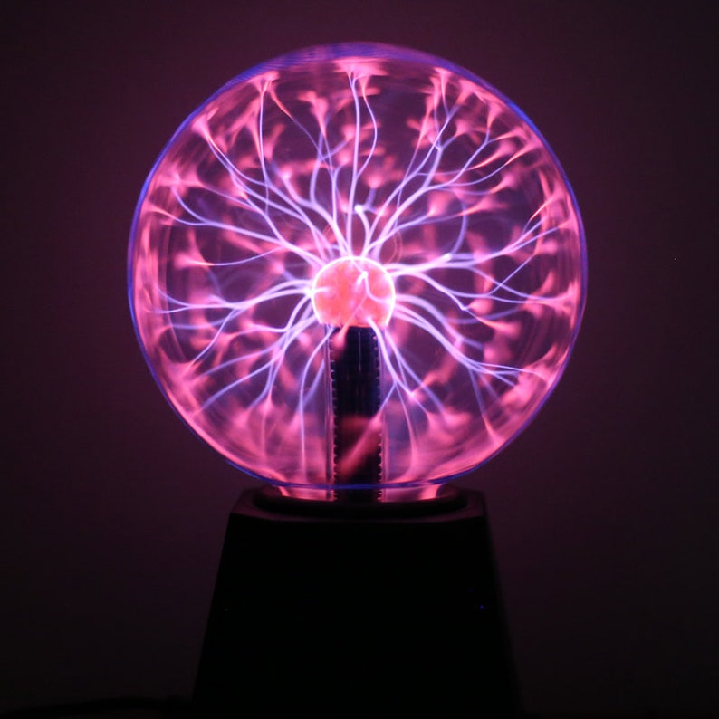 Novelty Magic Plasma Ball Light Electric Lamp Night Light 5/6 Etsy