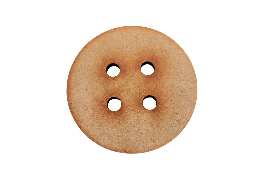 194 Wooden Button MDF Craft Shapes, Blank, Scrapbook, Decoration ...
