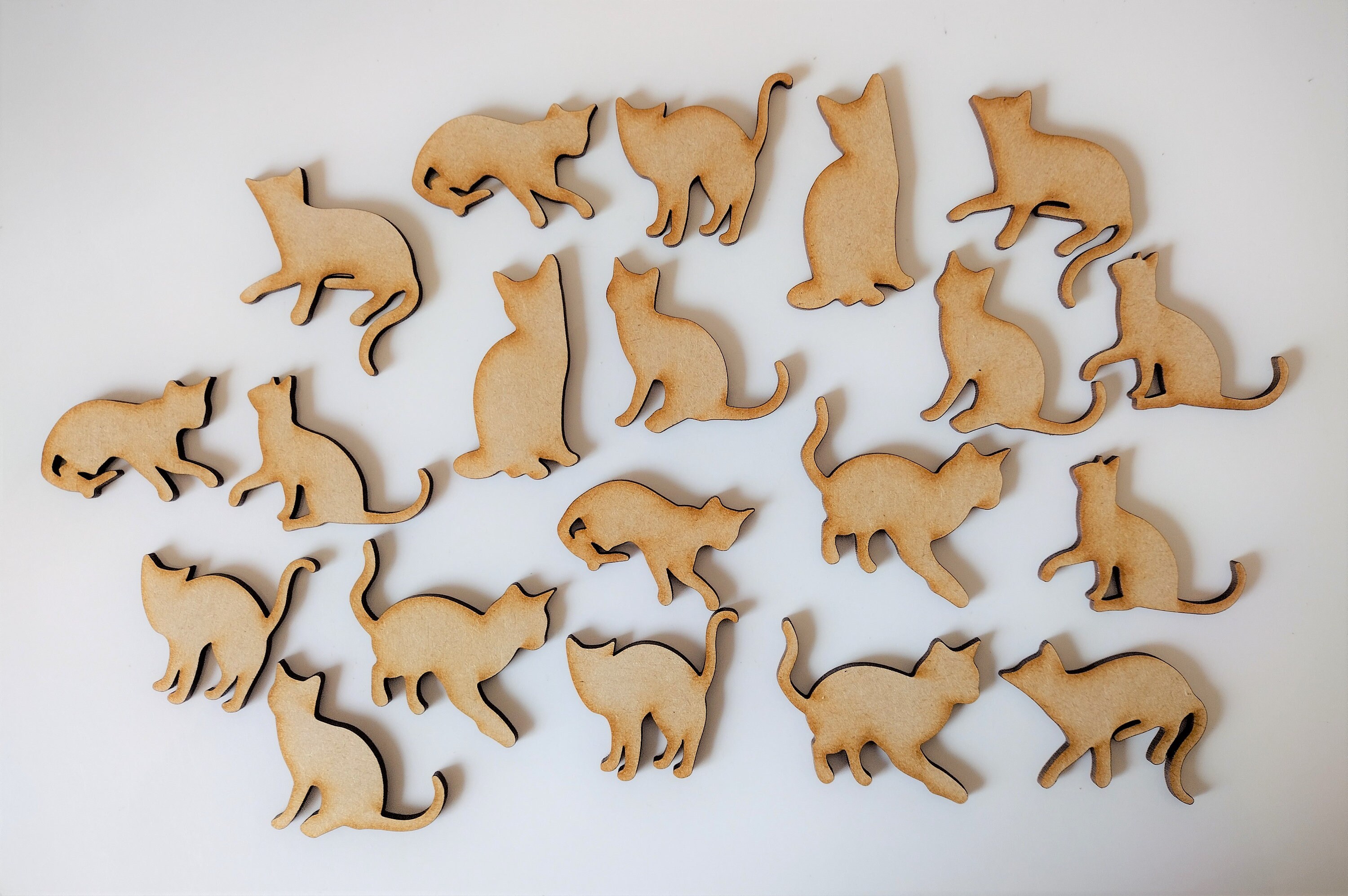 Printable Cat Shapes