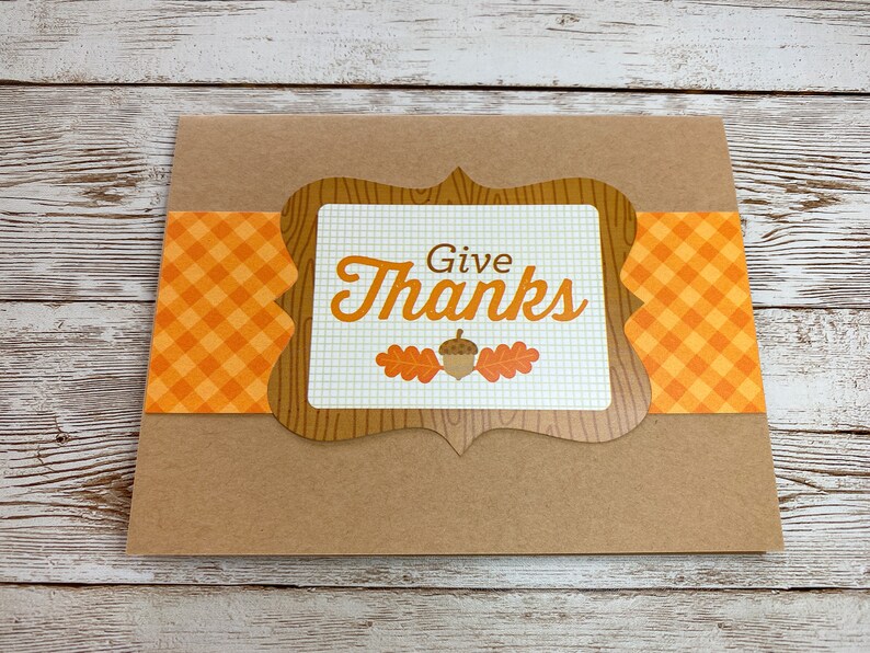 Thanksgiving Cards Blank inside Fall note cards Etsy