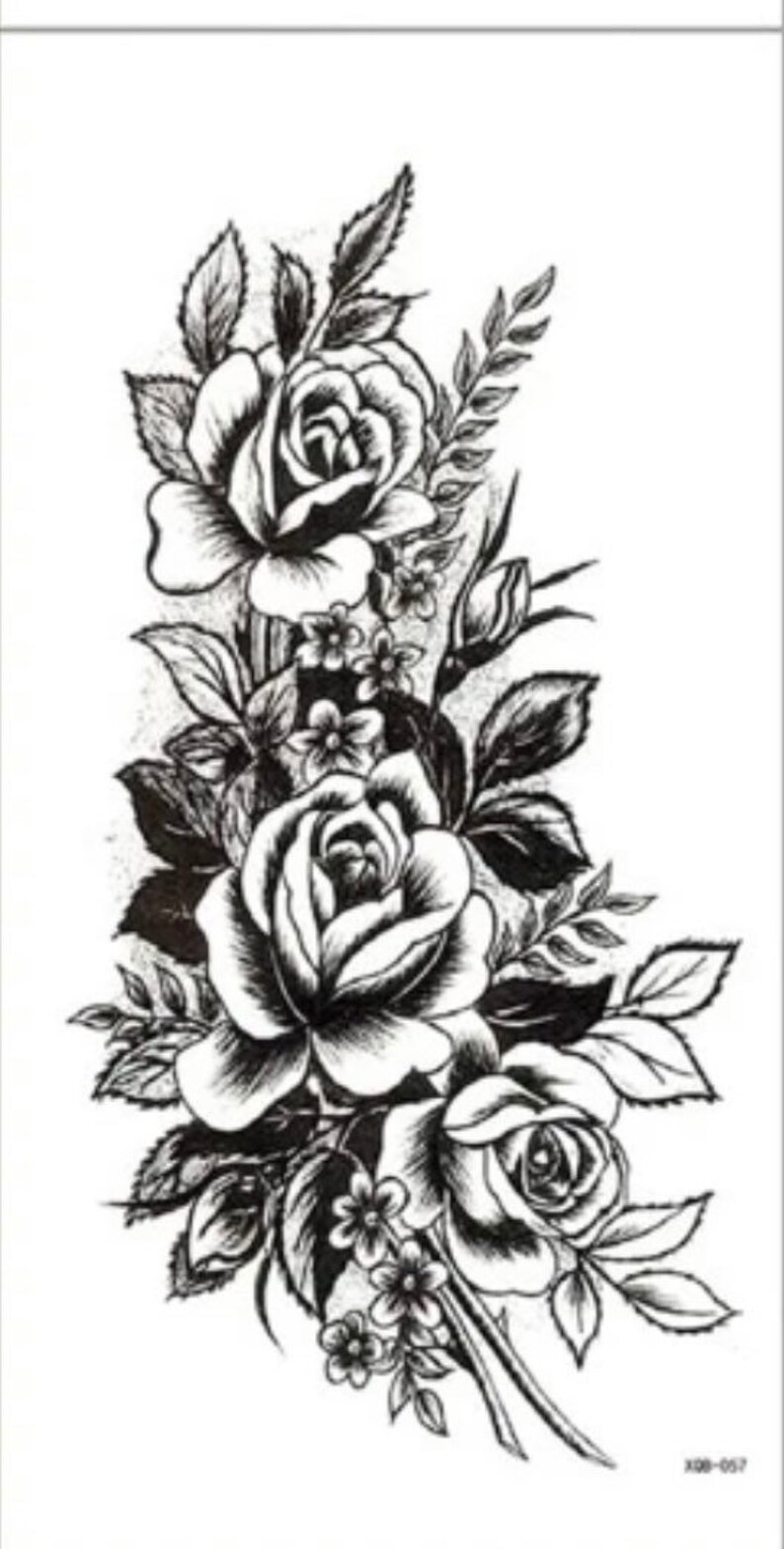 Owl Temporary Tattoo, Tattoos for Epoxy Tumblers, Floral Tattoo