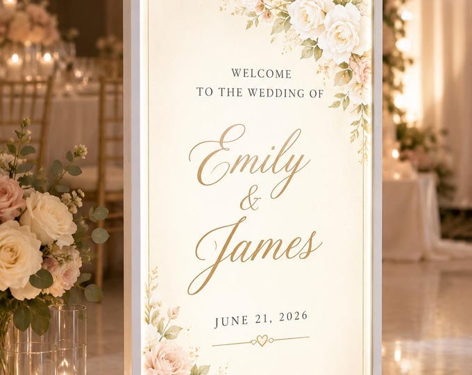 Custom LED Poster Stand Sign, Light Box Display, Illuminated Poster Frame, Restaurant Menu Board, Wedding Welcome Sign, Advertising Display