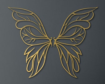 Metal butterfly wings, Metal butterfly wings wall decor, Black metal butterfly wings, Gold metal angel wings, butterfly wings wall art