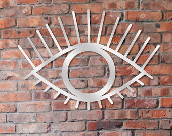 Eye metal wall art,  All Seeing Eye metal wall decor, Eye metal wall decor, Seeing Eye metal wall art, women eye metal wall decor