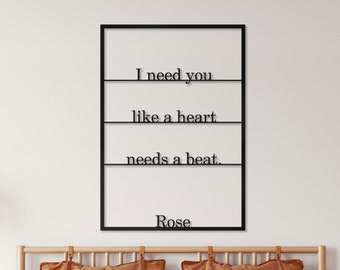 Custom text metal sign,  Personalized text sign, Customizable texts wall art, customizable texts, personal text metal wall art, Custom Sing