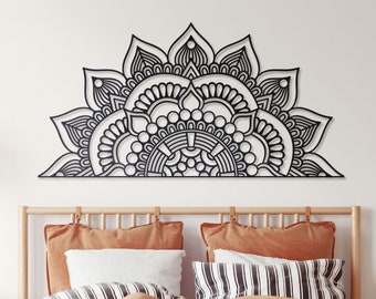Mandala Large Metal Wall Art,Mandala wall decor, XL Metal Mandala Decor, Mandala metal wall decor,Metal Mandala Wall Art,Flower wall art