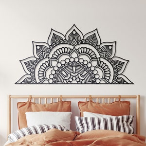 Large metal mandala wall art outlet