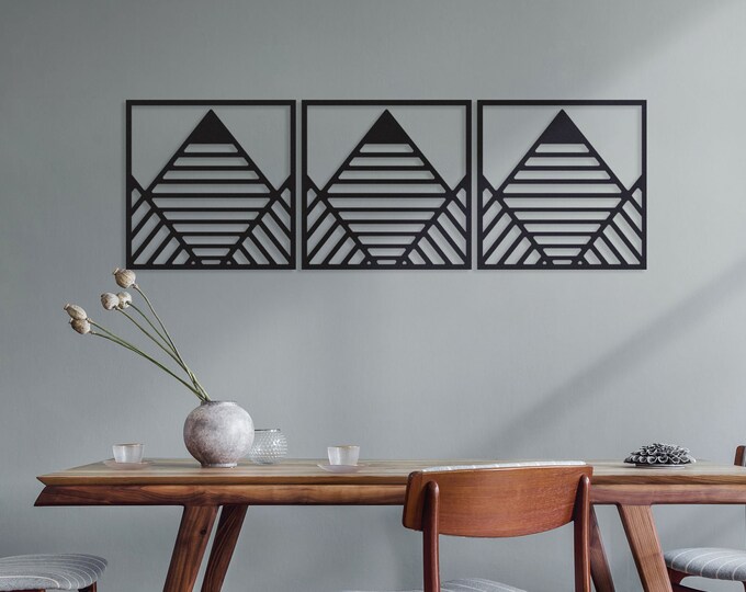 Metal mountain wall art, Mountain wall art large, mountain metal wall art, Mountain Art, Mountain Decor, Mountain wall art,Wall art bedroom,
