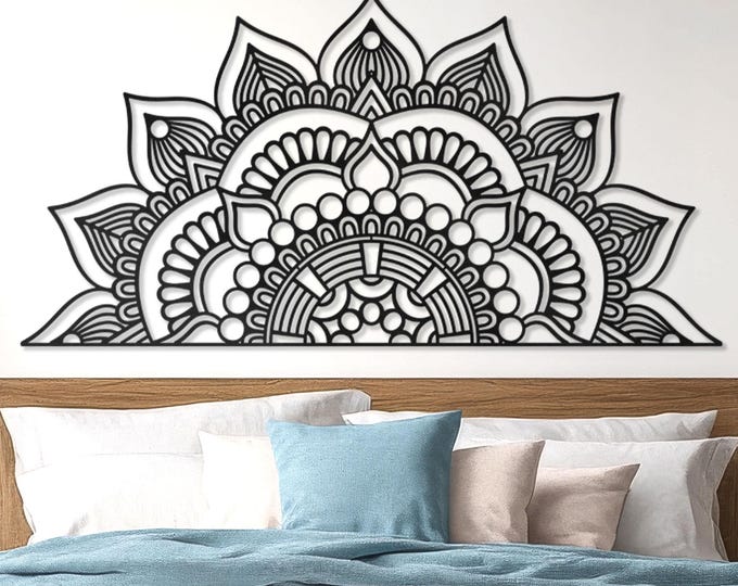 Metal Mandala Wall Art