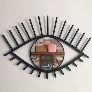 All Seeing Eye Metal Wall Mirror: Intuitive Home Decor
