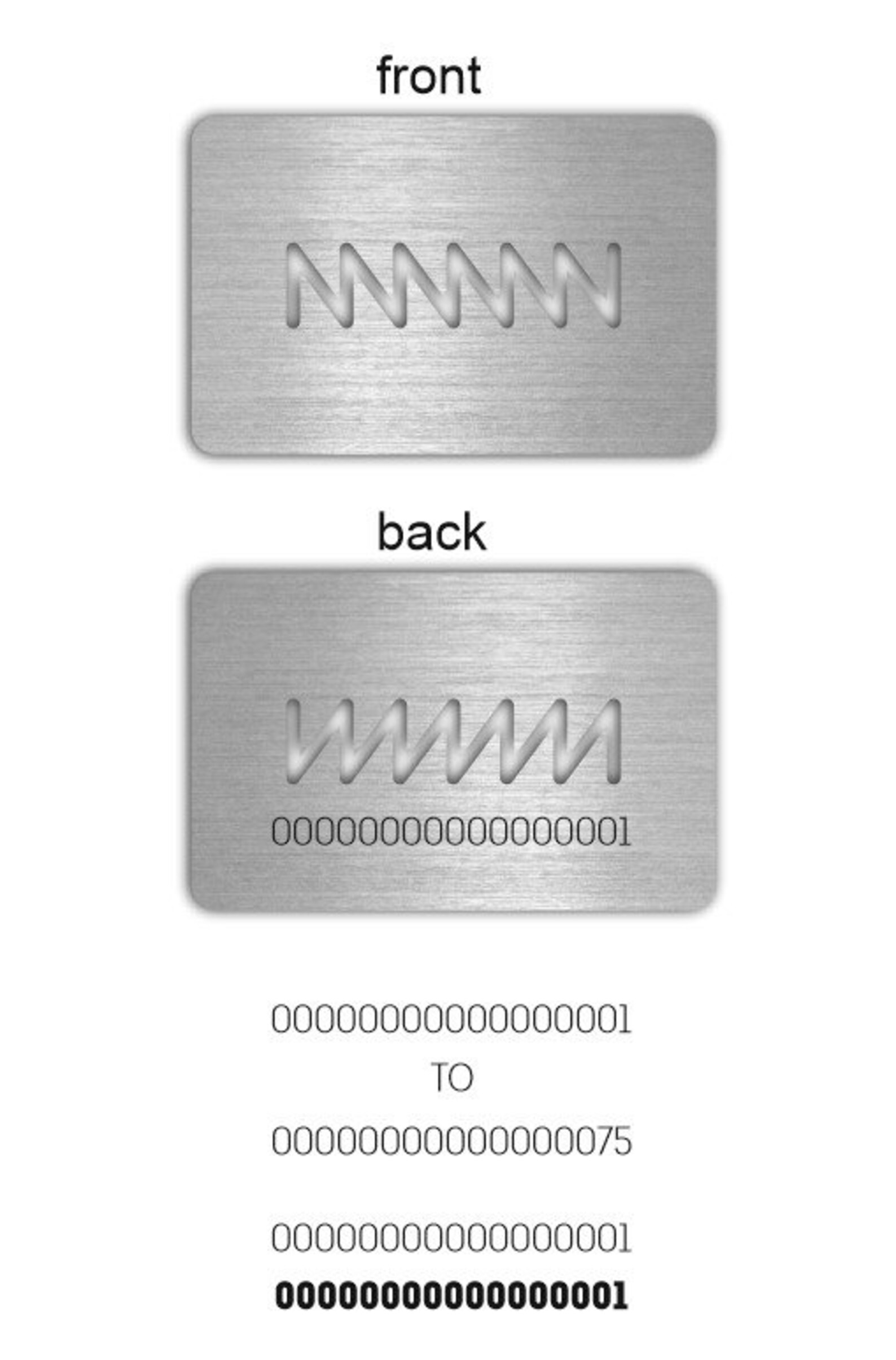 Custom Metal Business Cards Black Metal Business Cards Metal Etsy