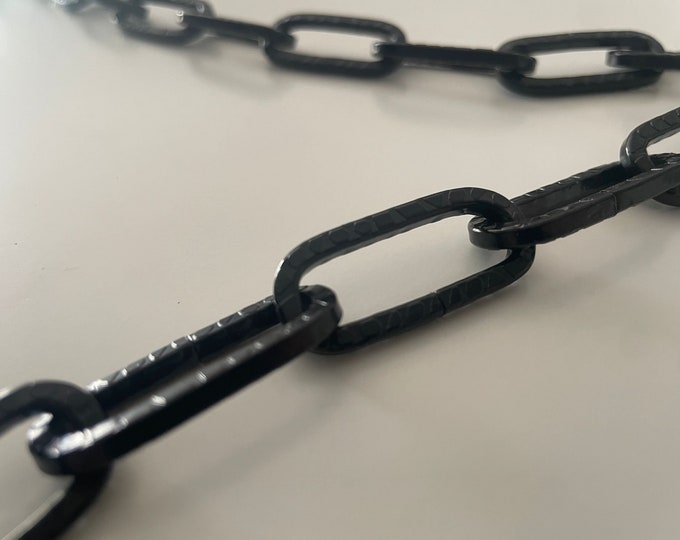 Chain, Chain for hanging metal signs, Chain for farm sign, black chain for hanging