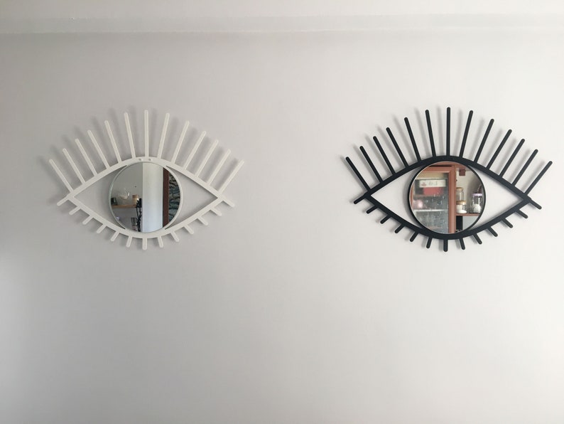 Eye Mirror Eye Metal Wall Art All Seeing Eye Metal Wall Etsy