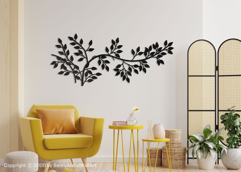 metal tree wall art