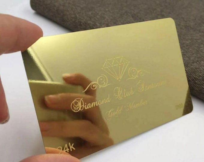 Gold metal business cards, goldmetal business cards, Metal business cards, Stainless Steel Metal Business Card, Metal Visiting Card