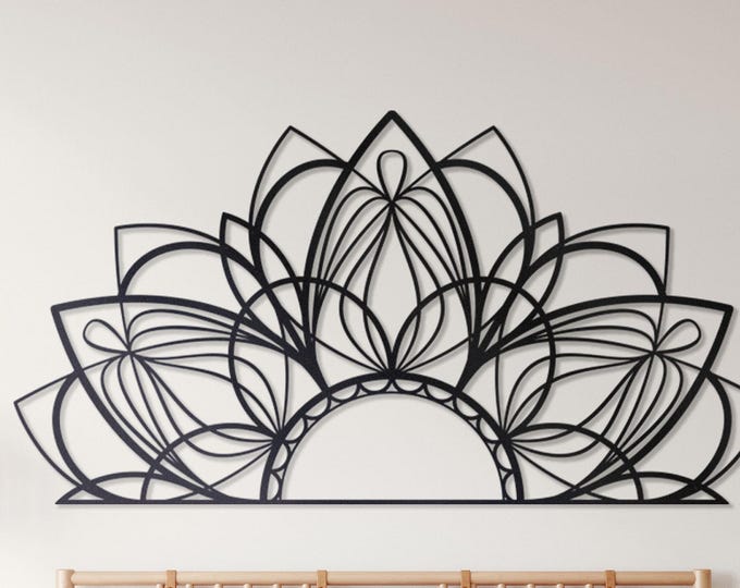 Mandala Bohem BennuMetalWallArt
