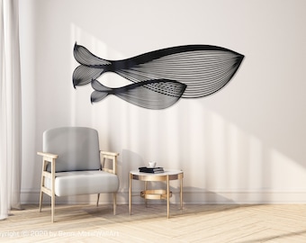 Baby shark, Baby shark metal wall decor, Blue whale metal wall art, Metal whale sculpture, Metal whale sculpture, Metal whale art,Baby whale