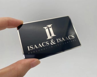 Silver metal business card, gold metal business cards, Stainless Steel Metal Business Card, Luxury metal business card