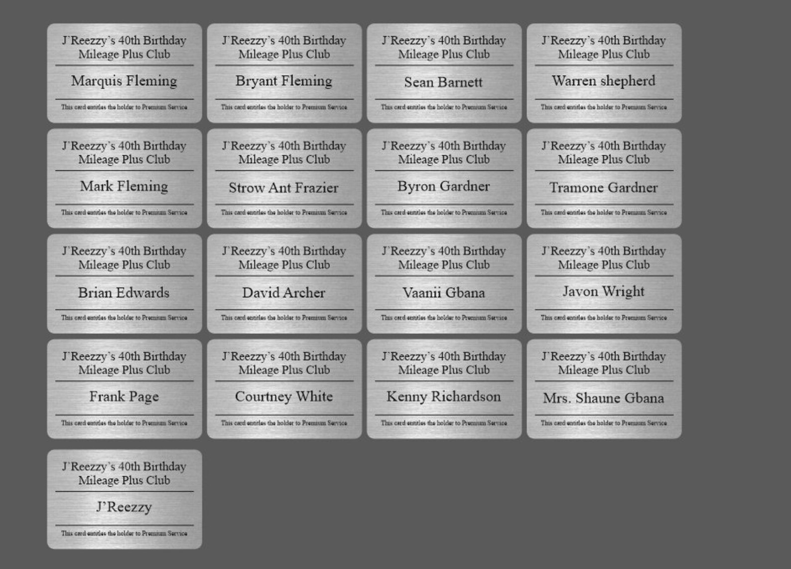 Custom Metal Business Cards Black Metal Business Cards Metal Etsy