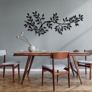metal tree decor