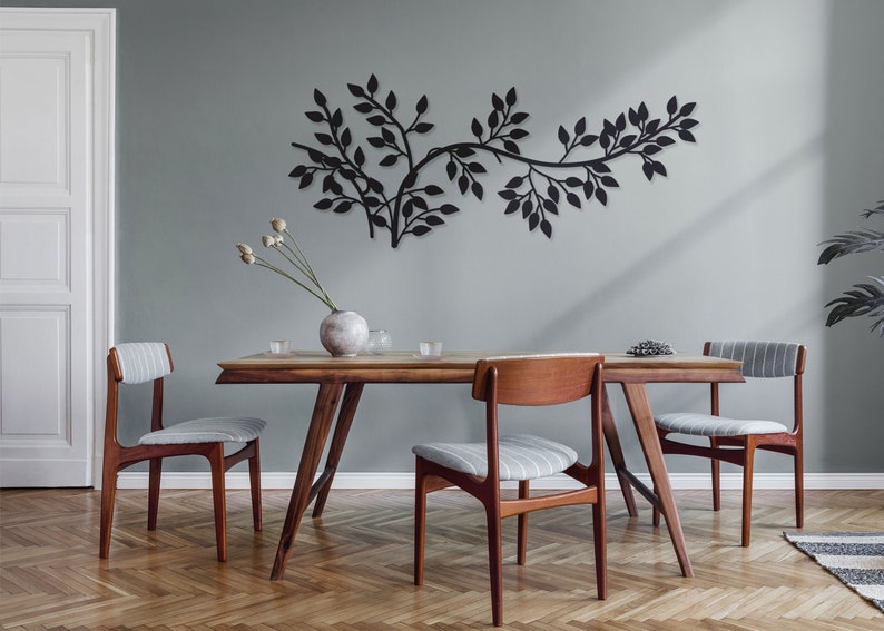 metal tree decor