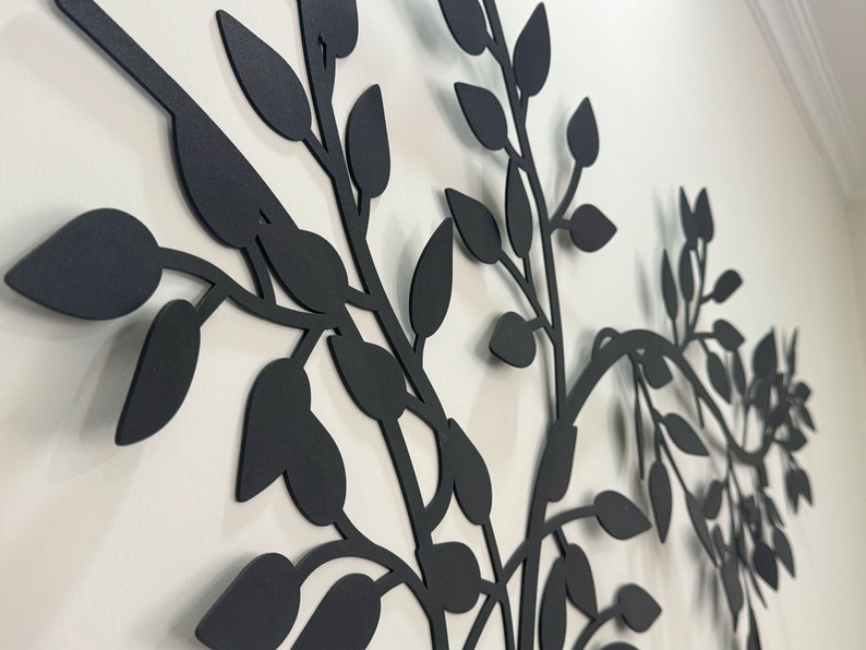 ivy metal wall decor