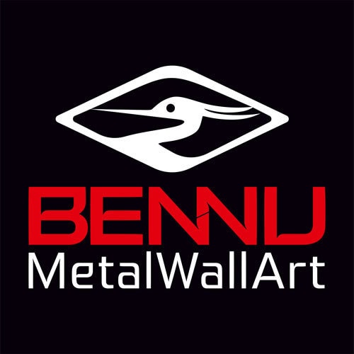 Metall-Wandkunst Olivenzweig – Linienzeichnung, Wanddekoration Für Wohnzimmer & Schlafzimmer