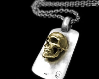 Vintage Brand New Ed Hardy Dog Tag Necklace - Etsy