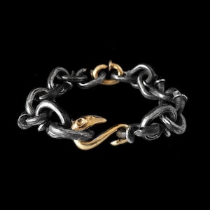Nail Bracelet Amazing Sterling Silver Black Nail Bracelets Halloween Phoenix Hand Charm Men's Silver Nail Bracelet Biker Rock Bracelets