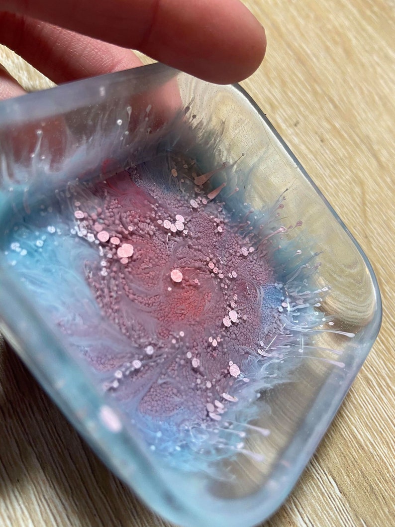 Cotton Candy Resin Dish