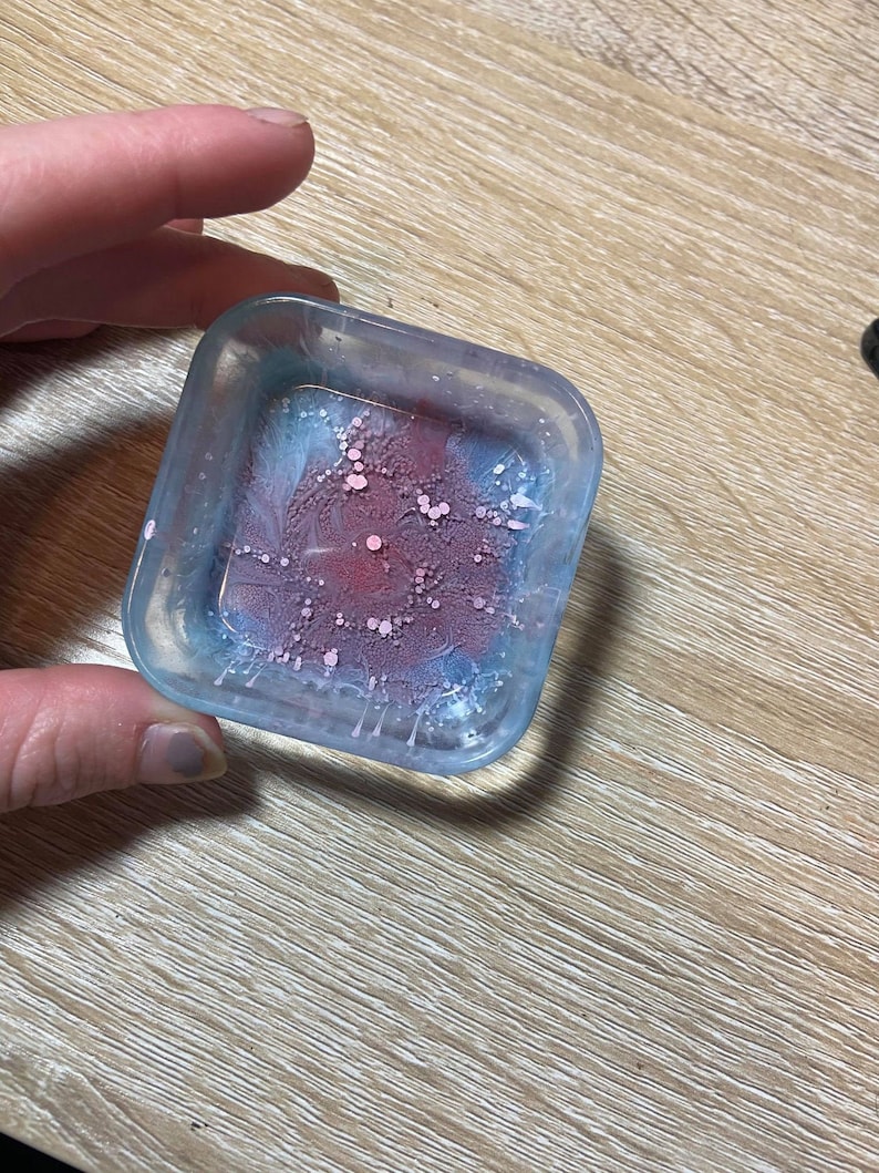 Cotton Candy Resin Dish