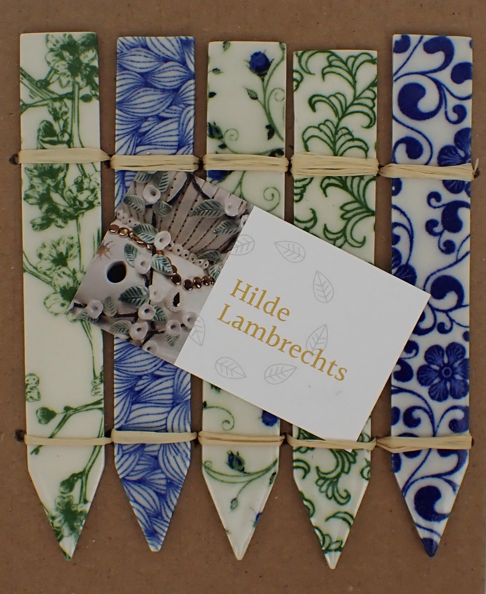 Ceramic Plant Markers Etsy