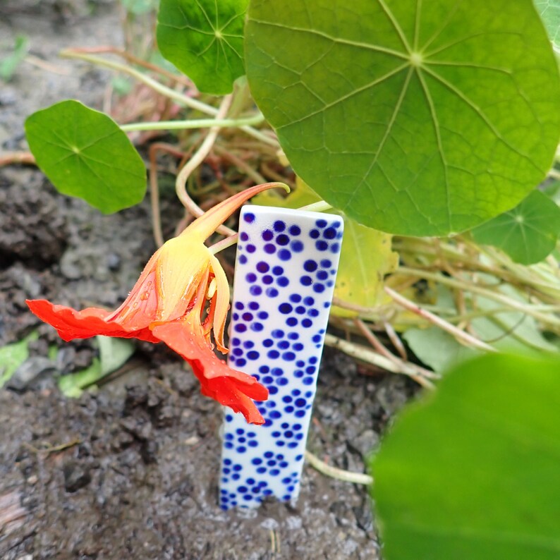 Ceramic Plant Markers Etsy